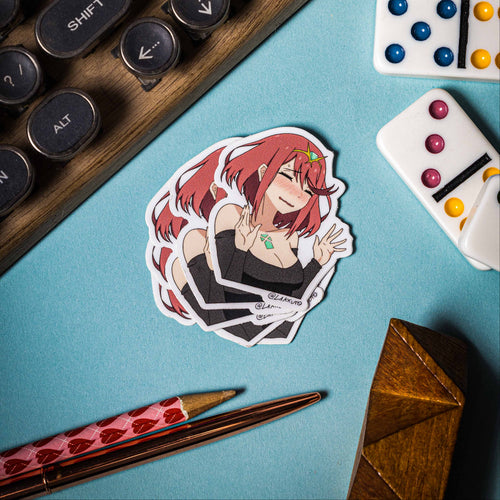 Xenoblade Chronicles 2 - Blushy Crushy Pyra Sticker