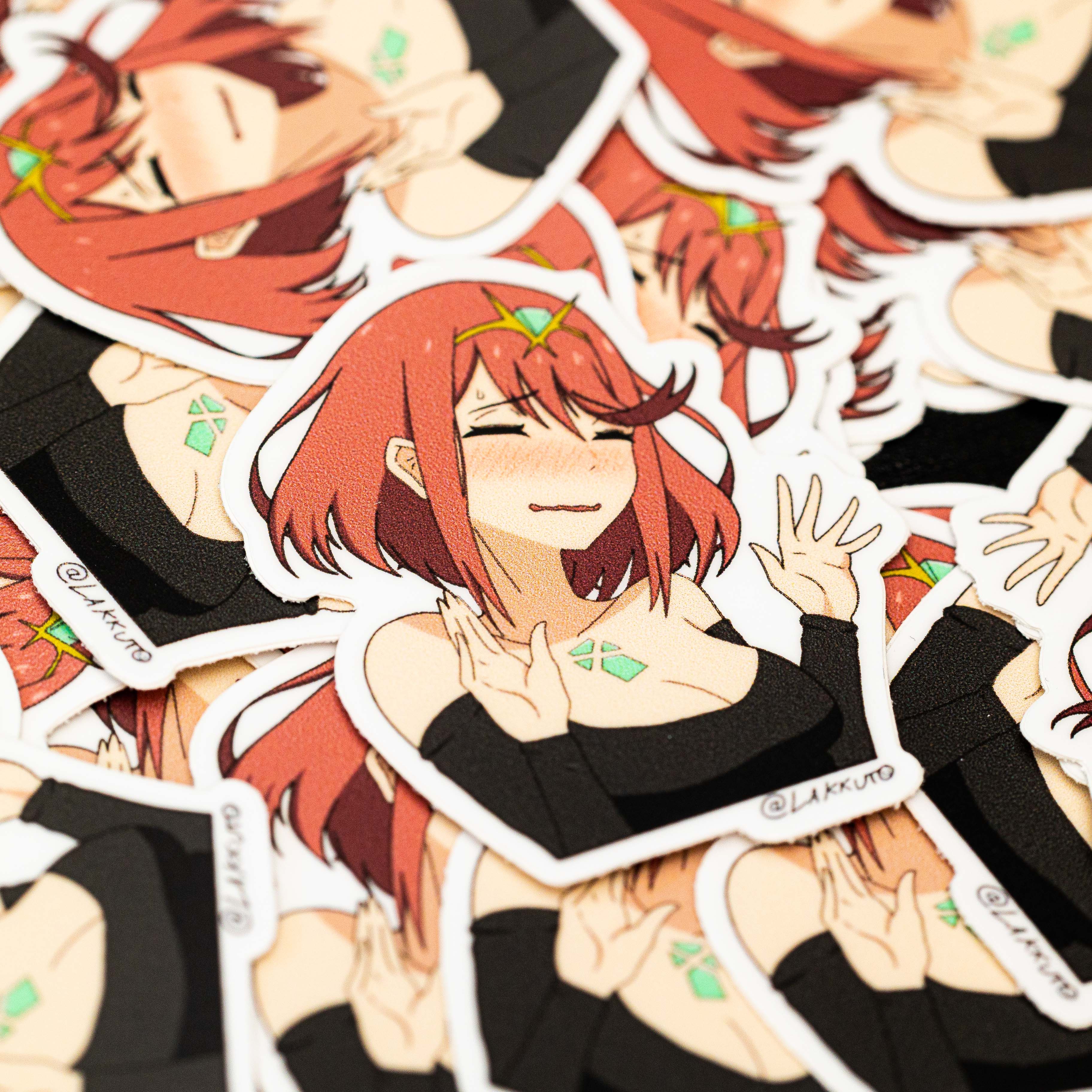 Xenoblade Chronicles 2 - Blushy Crushy Pyra Sticker